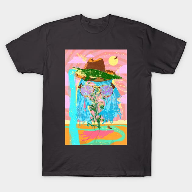 PSYCHEDELIC SWAMPER T-Shirt by Showdeer